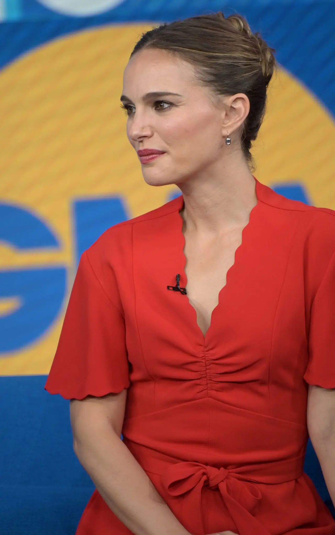 Natalie Portman Images at Good Morning America in New York